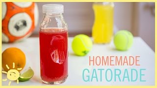 EAT  Homemade Gatorade [upl. by Nylaras670]