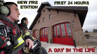 First 24 Hours in a New Fire Station  A Day in the Life [upl. by Casilde]