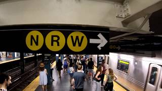 ⁴ᴷ The Busiest NYC Subway Station Times Square–42nd StreetPort Authority Bus Terminal [upl. by Anoval301]