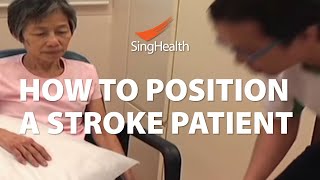 How To Position A Stroke Patient [upl. by Hortensa]