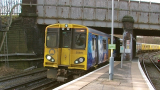 Half an Hour at 216  Birkenhead North Station 1022017  Class 507 508 terminus [upl. by Aloysia]