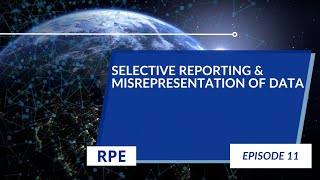 Selective Reporting amp Misrepresentation of Data  Episode 11  Research Ethics [upl. by Elamef]